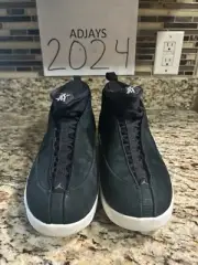 AIR JORDAN 15 RETRO PSNY BLACK SUEDE 2017 (921194-011)