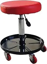 Workshop Stool Mechanic's Seat Car Repair Bench 250 LBS Rolling Pneumatic Creeper Garage/Shop Seat, Adjustable Height 16-22 Inch