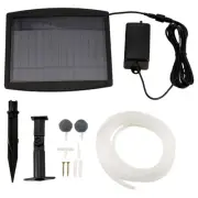 Aquarium Air Pump Oxygenator, 2.5W Solar Air Pump with 2 Air Bubble Stones,5431