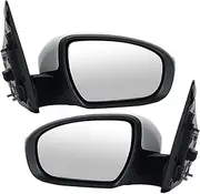 5 Wire Rearview Mirror Assembly Compatible For Hyundai I20 MK2 GB IB 2015 2016 2017 2018 2019 2020 Primer White Side Mirror Car Accessories(1pcs)