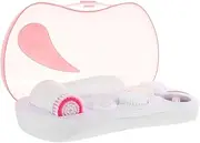 WOONEKY Facial Cleansing Brush Waterproof 6 Heads Rotatable 360° Rosy Deep Cleansing Gentle Exfoliation Women Ladies Girls