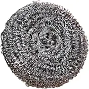 Steel Scrubber | Reusable Dish Scrubber | Non-Scratch, Multipurpose Home Cleaning Supplies for Dishwashing Oven Grill Cookware