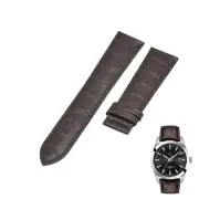 21mm Brown Leather Strap For Tissot Gentleman Powermatic 80 T1274071605101 T6100