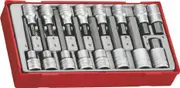 Teng TTHEX16 - Hex Bit Set 16 Piece 1/2" Drive