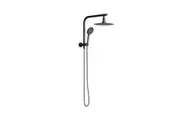 Welba 10" Rain Shower Head Set Round Black