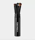 TONY MOLY Makeup Brush Set (5 Brushes) case eyeshadow eyeliner eyebrow US Seller