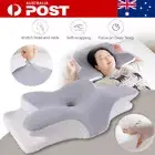 Cervical Contour Memory Foam Pillow Orthopedic Ergonomic Neck Support Pillow AU