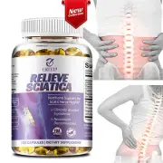 Relieve Sciatica Capsules-R-ALA, Reduce Painful Nerve Inflammation Shooting Pain