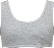 LECIEN(ルシアン) Lucien Junior Underwear, Half Top, Bra, Shoulder Strap, Wide Type, Cup Lining, 100% Cotton, Tank Top, Girls