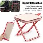 Lightweight Outdoor Chair Folding Portable Stool with Storage Bag for Camping