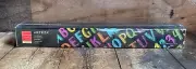 ARTEZA Black Chalkboard Peel and Stick Wall Sticker 16 Feet x 17.7 Inches