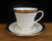 Noritake Regent Gold COFFEE TEA CUP AND SAUCER..NEW...COFFEE TEA CUP SAUCER