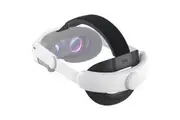 Kiwi Design For META Oculus Quest 3/3S Comfort Head Strap White Colour