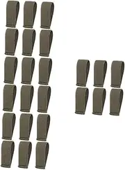 BESPORTBLE Belt Anchor Strap Keepers Straps Keepers Wide Belt Holders Clip Tankard Holder Webbing Strap Holder Back Belts Nylon Olive