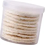 Ipetboom Makeup Remover Puff Soft Body Powder Puff 10pcs Facial Cleansing Wipes