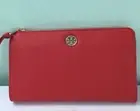 NWT TORY BURCH BRODY PEBBLED LEATHER WALLET CROSSBODY BAG 49123 Samba