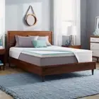 NEW!! COOL 3" ULTIMATE COMFORT MEMORY FOAM GEL BED MATTRESS PAD TOPPER & COVER