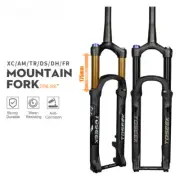 27.5/29" MTB Bicycle Air Suspension Fork Mountain Bike Disc Brake Thru Axle Fork