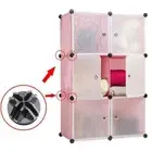 Plastic Connectors metal cube shelves for Storage Cabinet and Shelf, Set of 10,
