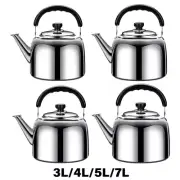 Large Capacity Whistling Teas Kettle for Induction and Electric Stove Top