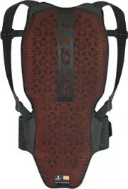 Scott Airflex Back Protector, black-orange, Size XS for Men Black Orange
