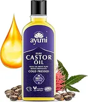 Ayumi, Pure Castor Oil, Nourishes the Scalp & Hair, Provides Skin Hydration, 1 x 150ml