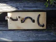 Rustic Horseshoe Hooks Sets of 3