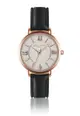 Amelia Parker Petite Classique Black Leather women watch