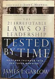 The 21 Irrefutable Laws of Leadership Tested by Time Hardcore Book NEW