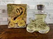 Avon Courting Carriage Cologne Flower Talk Vintage 1973 Collectible Bottle NOS