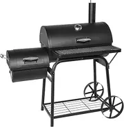 Havana Outdoors Charcoal 2-in-1 BBQ Smoker Grill