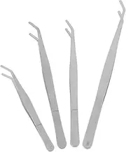 4pcs Small Gardening Tools Gardening Planting Tool Small Planting Tweezers Gardening Tweezers Portable Tweezers Tool Craft Tweezers Small Planting Tools Planting Garden Tools