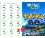 Pokémon Go BULK Onix x15 For TRADE || Fast Delivery