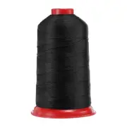 1400 Yard Bonded Nylon Sewing Thread 420D/3 Nylon Upholstery Thread Black