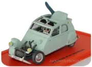 Tintin the jewels of Castafiore CITROEN 2CV 1:43 diecast Herge Milu Atlas