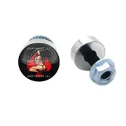 2 Polished Billet Pin Up Girl License Bolts Motorcycle Custom Tag Screws