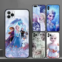 在飛比找蝦皮購物優惠-Frozen Elsa iPhone 手機殼矽膠保護殼 iP