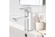 Cefito Bathroom Basin Mixer Tap Square Faucet Vanity Laundry Chrome