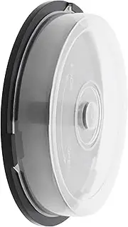 Angoily Empty Dvd Storage Bucket Storage Container Sturdy Pp Material 10 Disc Storage