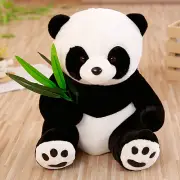Panda Plush Toy Soft Touch Companion Chubby Sofa Panda Pillow Toy No Odor
