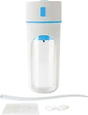 Cup Mixer Blender - Portable Shaker Cups - Multifunctional Rechargeable 480Ml with Straw Water Bottle for Travel Trips Meal Prep Juicing Home Hiking Camping Fruit