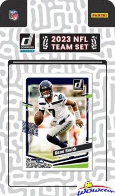 Seattle Seahawks 2023 Donruss Limited Edition Complete Team Set-Geno Smith, DK++