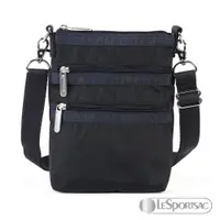 在飛比找PChome24h購物優惠-LeSportsac - Standard 三層拉鍊直式斜背