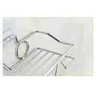 Bath Organizer Stainless Steel Shower Caddy Shelf With Non Marking Adhesive For