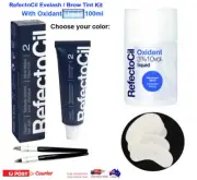 RefectoCil Eyelash Tint Kit Tint Colour With Liquid Oxidant Choose Tint Color