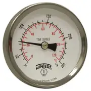 Winters Thermometer,Analog,30 to 250 deg,3/4in TSW174-SWLF. Winters TSW174-SWLF.