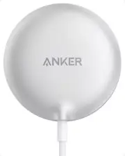 Anker MagGo Magnetic Wireless Charger (Pad), Qi2 Certified 15W Ultra-Fast MagSaf