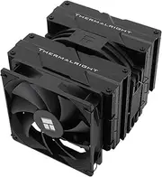 Thermalright Peerless Assassin 140 Black CPU Air Cooler, 6 Heat Pipes, Dual PWM Fans and Double Towers,158mm High CPU Cooling with Top Cover,forAM4/AM5&Intel LGA 1851/1700/1150/1151/1200