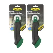 2x Cyclone Spline Roller Tufflite Metal For 4-6mm Spline Fly Screen/Window