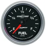 Autometer Programmable Fuel Level Gauge Electric - 0 - 280 Ohm, Full Sweep, AU3610